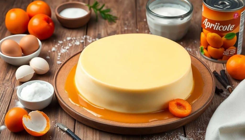 Flan crémeux aux abricots et vanille : recette gourmande