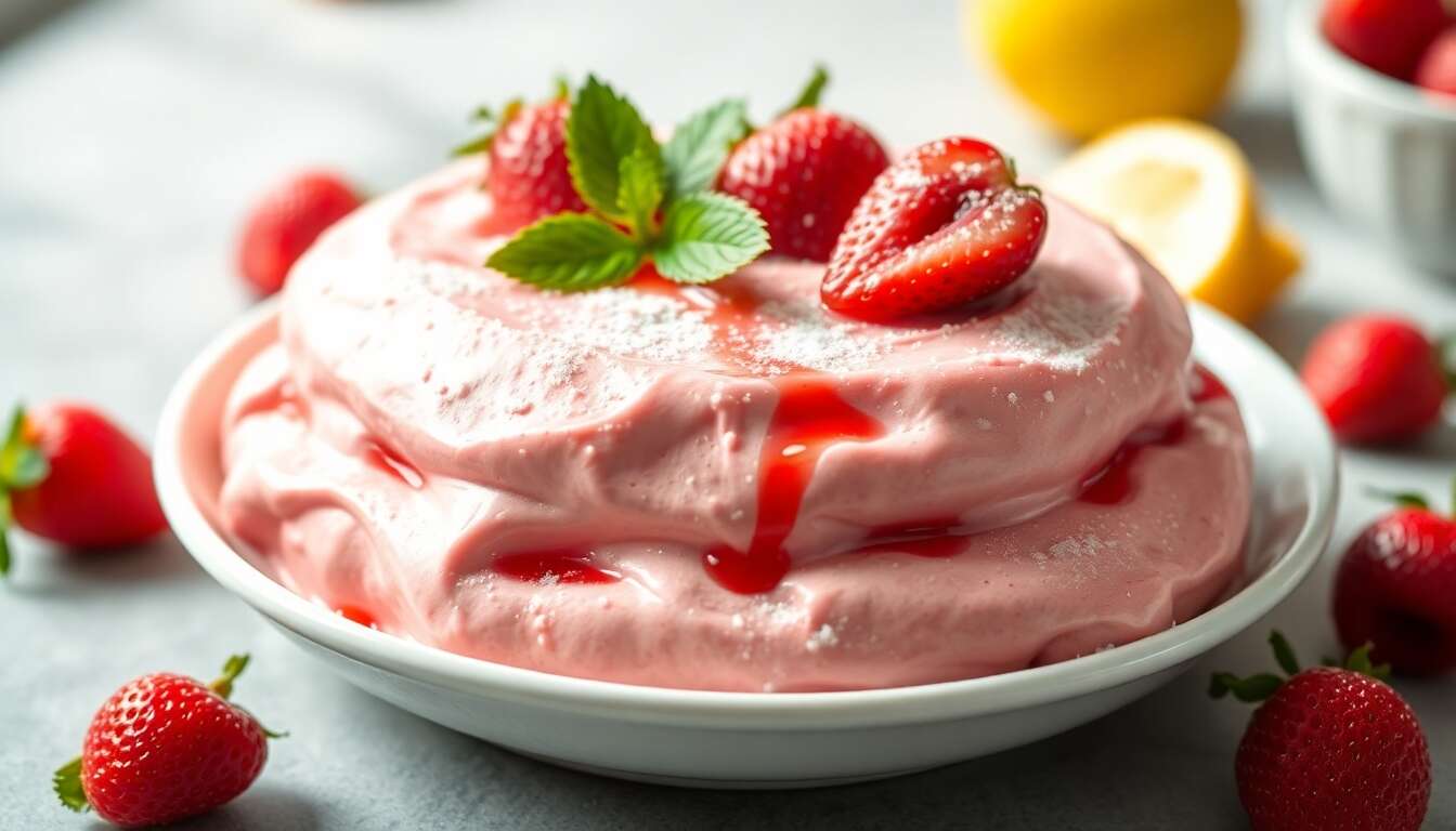 Recette facile de mousse aux fraises