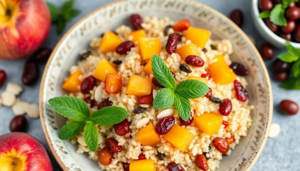 Taboulé Sucré aux Fruits d'Été : recette Facile et Rafraîchissante