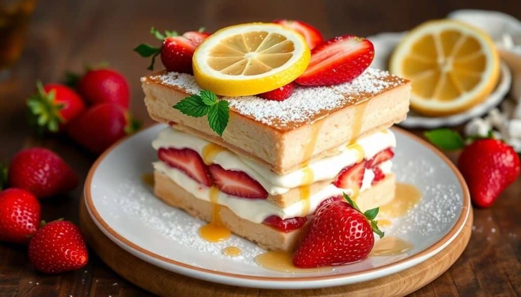 Tiramisu Fraises Citron Sans Œufs : recette Ultra Fraîche