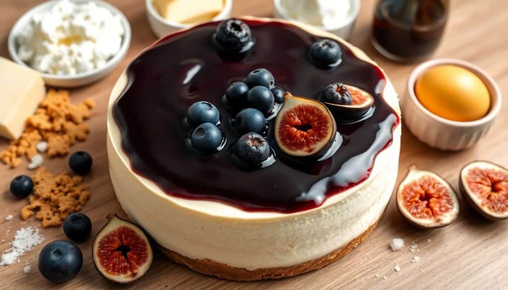Cheesecake au Fromage Frais, myrtilles et Figues : la Recette Gourmande