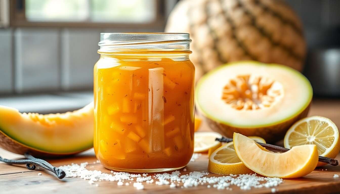 Confiture maison de melon : recette facile et savoureuse
