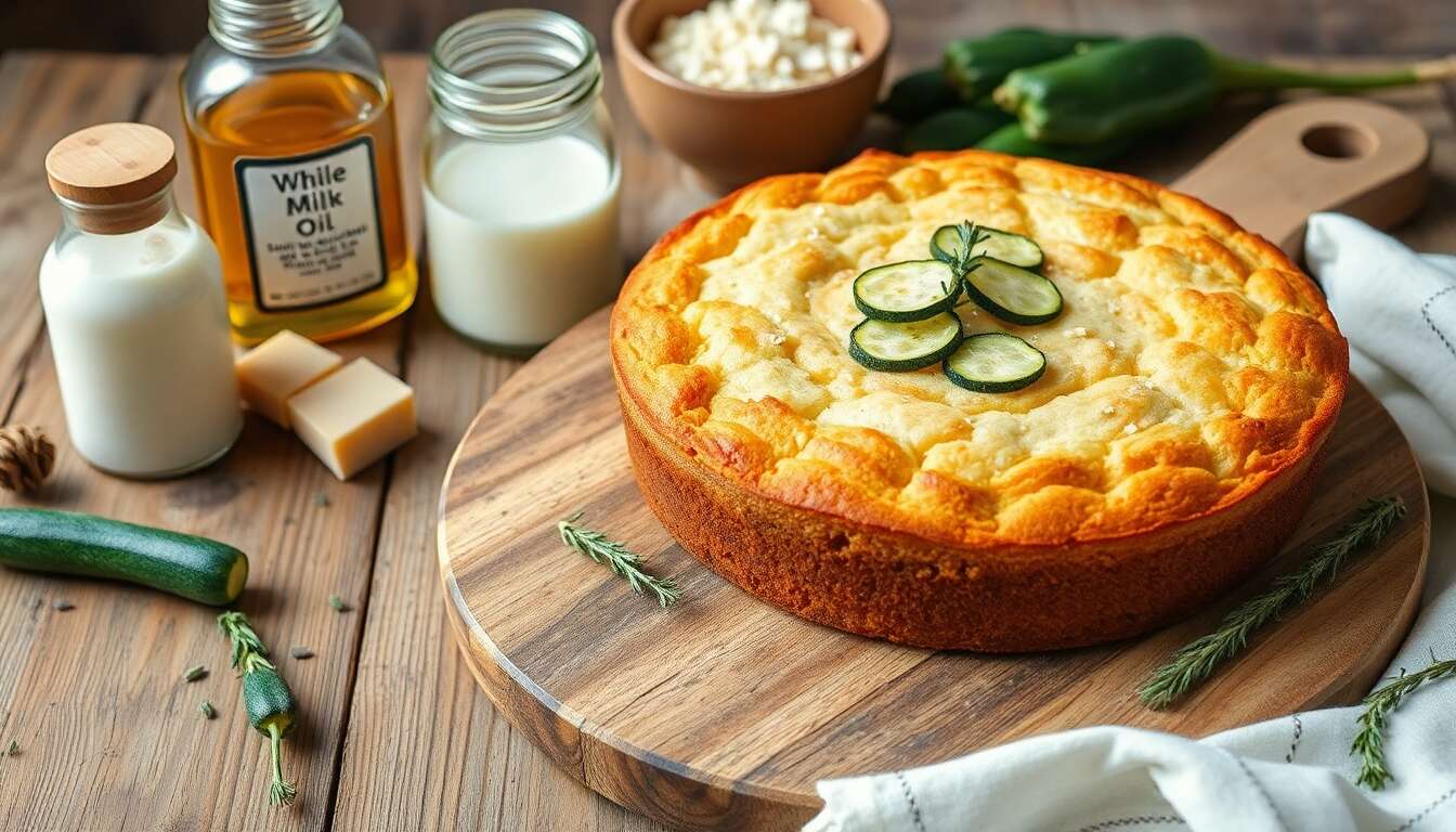 Recette de cake au fromage et courgettes : délicieux et facile