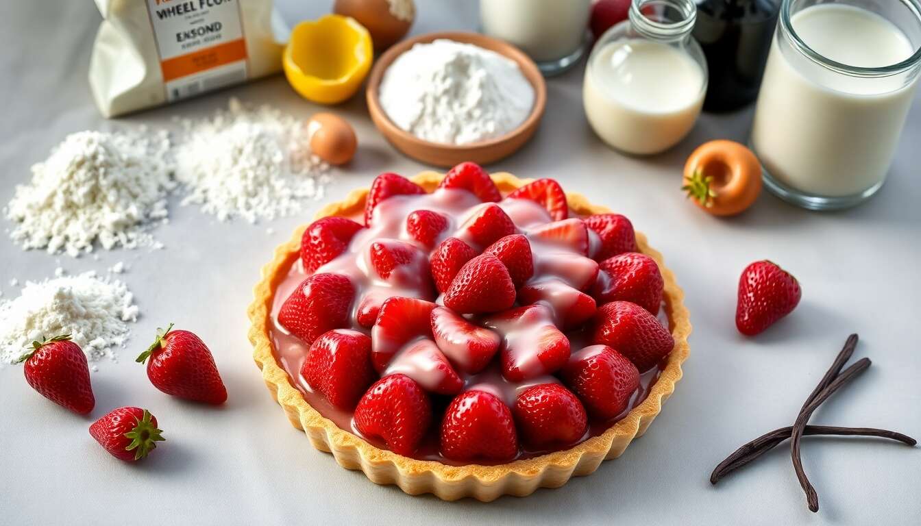 Recette tarte aux fraises du chef : secrets gourmands