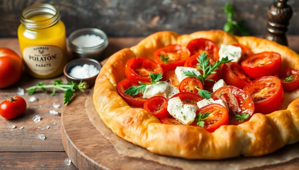 Tarte aux tomates et chèvre frais : la recette facile