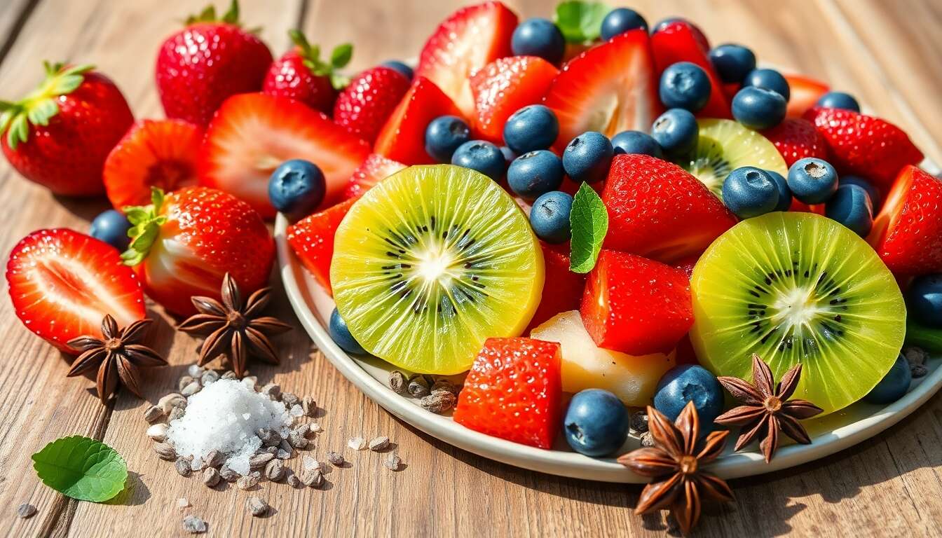 Salade de Fruits au Thé Earl Grey : recette Fraîche et Parfumée