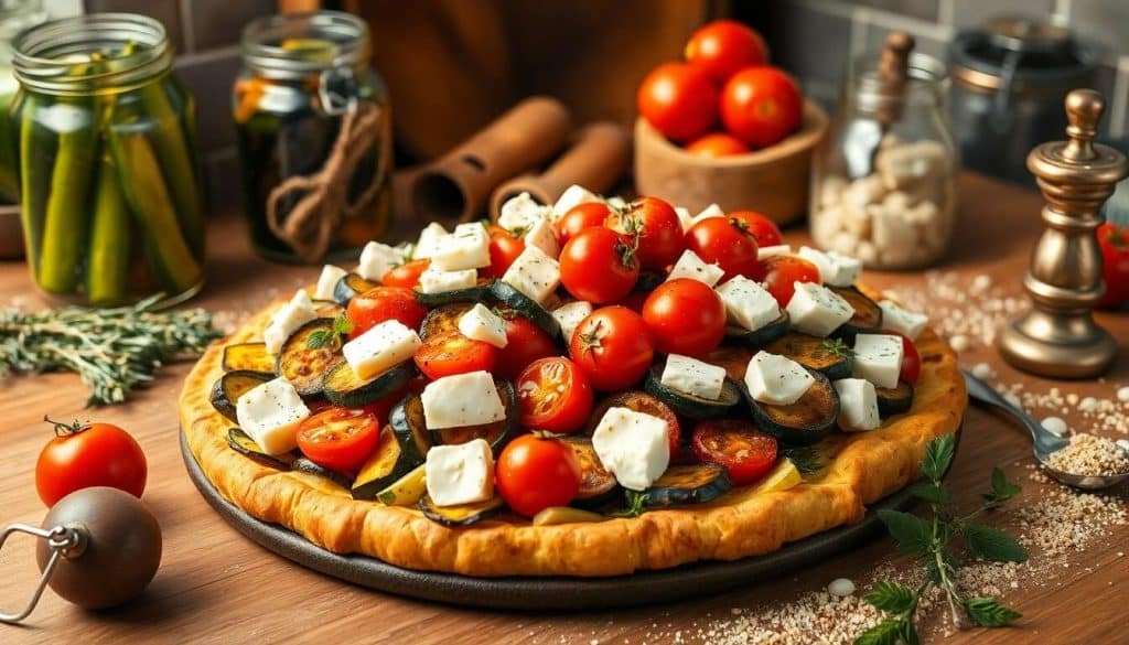 Recette de Tian de Légumes au Fromage Frais Rustique