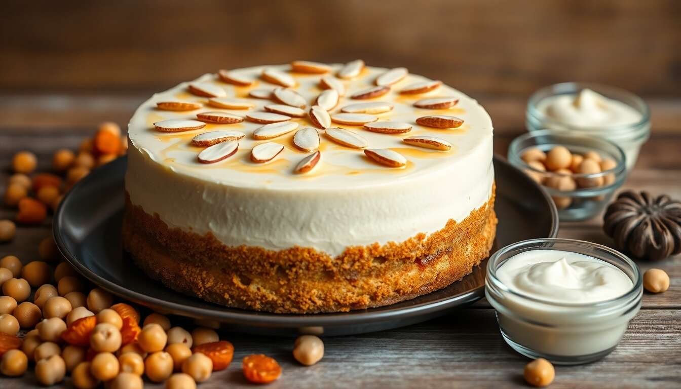 Gâteau Fondant Abricots Pois Chiches : sans Farine Ni Œuf