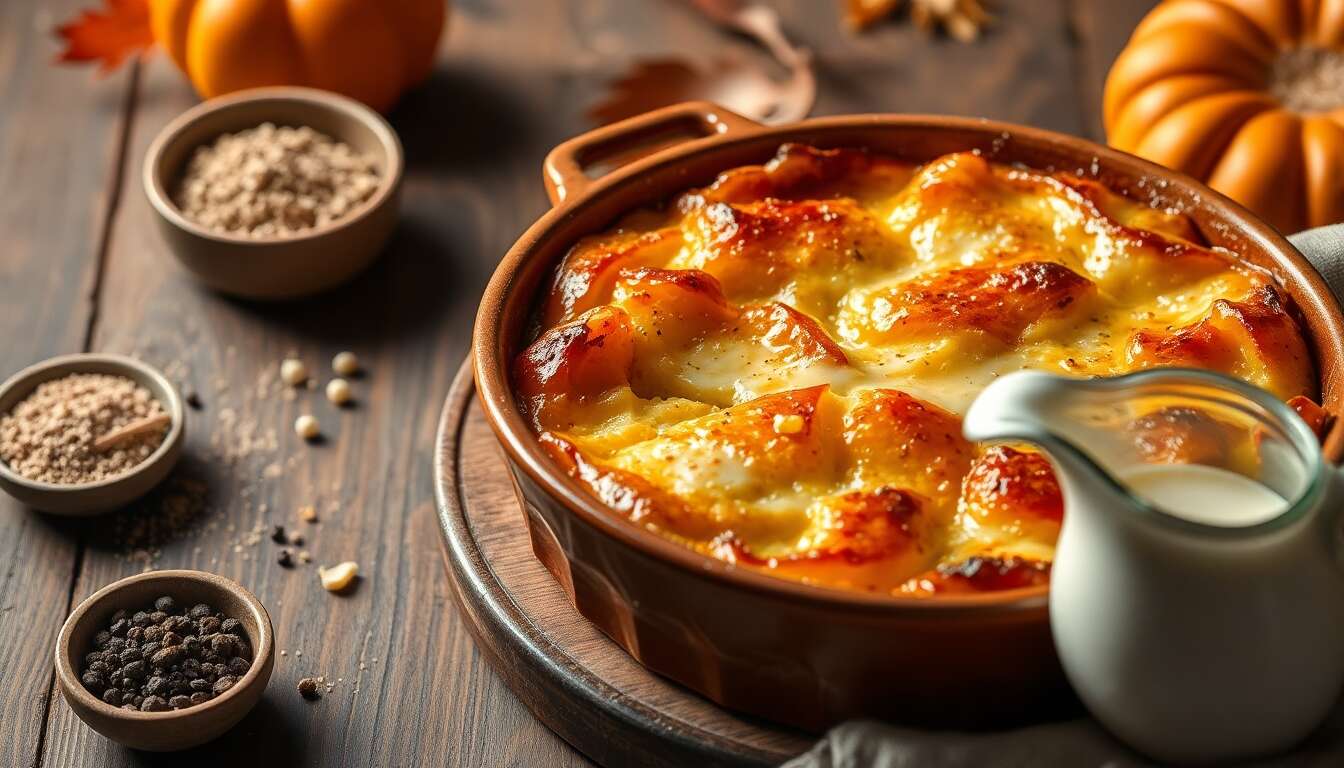 Gratin de Potimarron au Fromage : délice Automnal