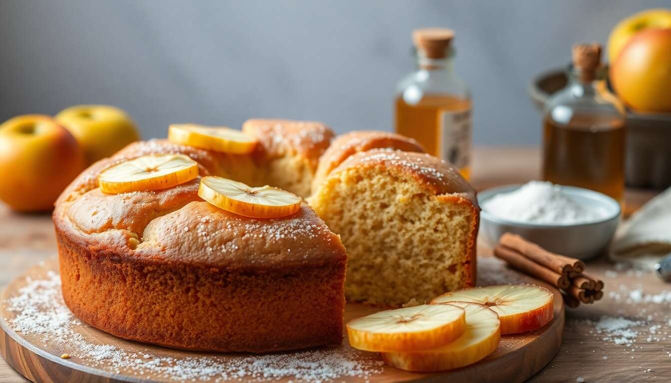 Gâteau aux pommes râpées : recette extra moelleuse