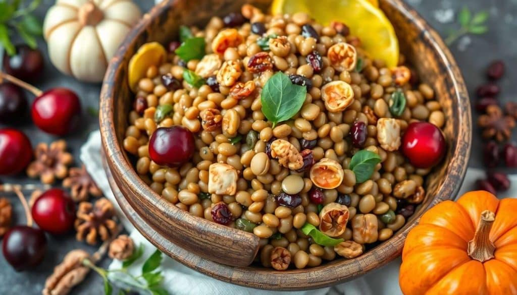 Recette de salade d'automne avec 5 ingrédients