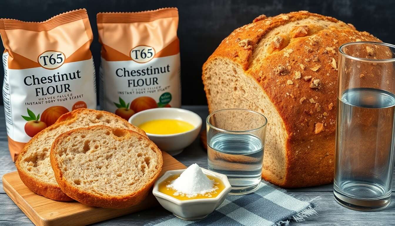 Pain à la Farine de Châtaigne : recette Maison