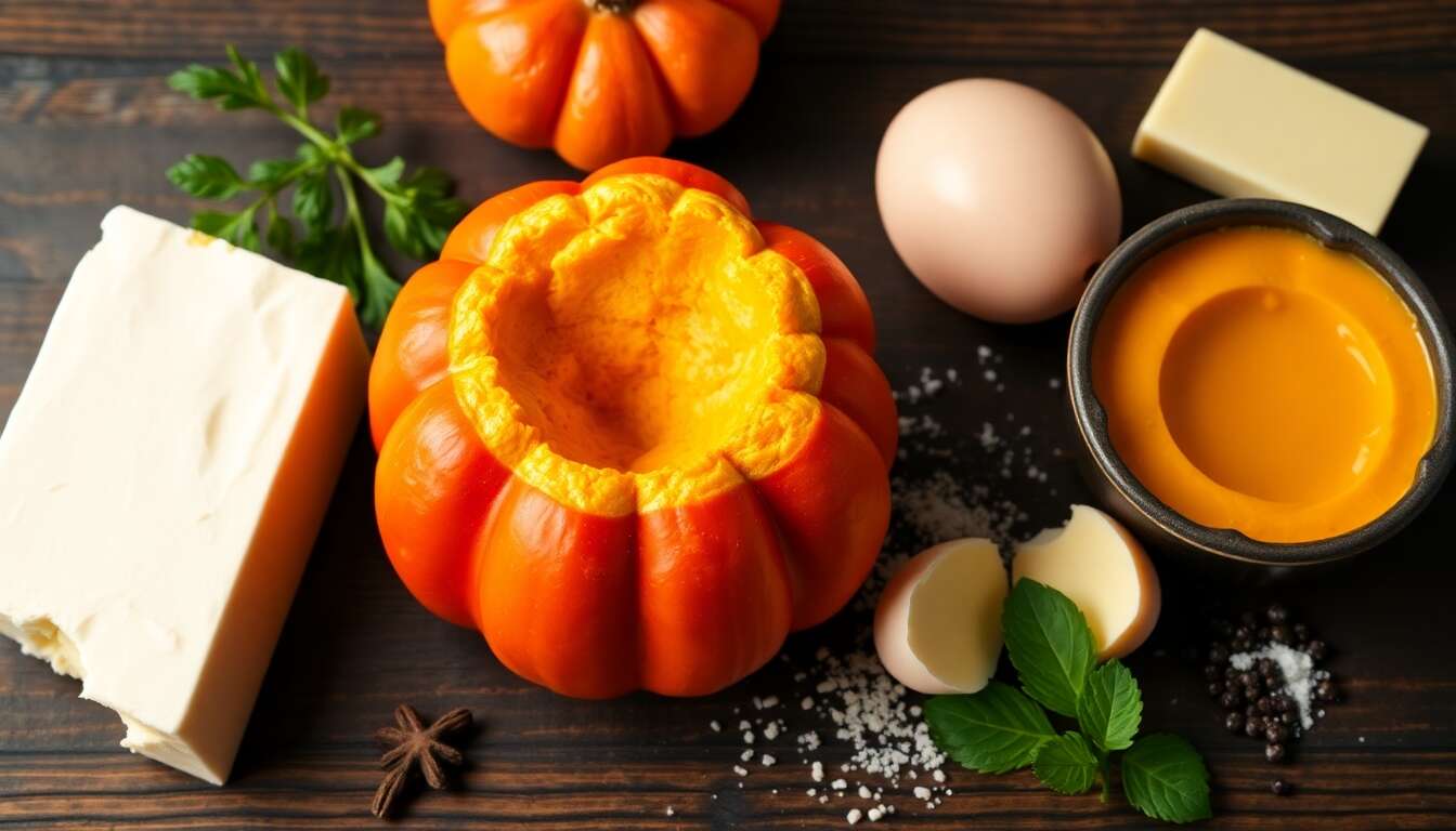 Potimarron soufflé au fromage de chèvre : recette savoureuse