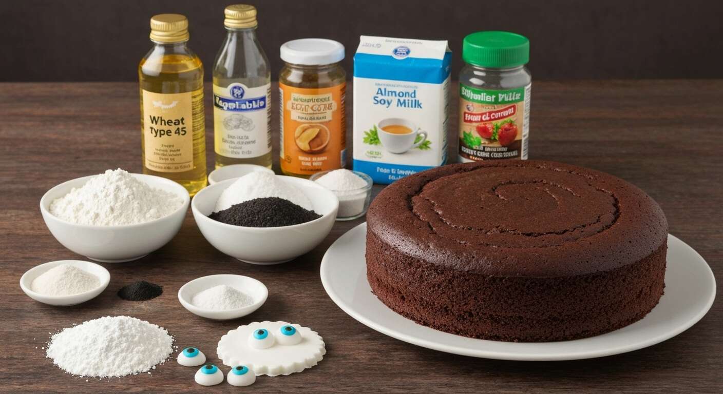 Gâteau chocolat d'Halloween : recette facile et terrifiante