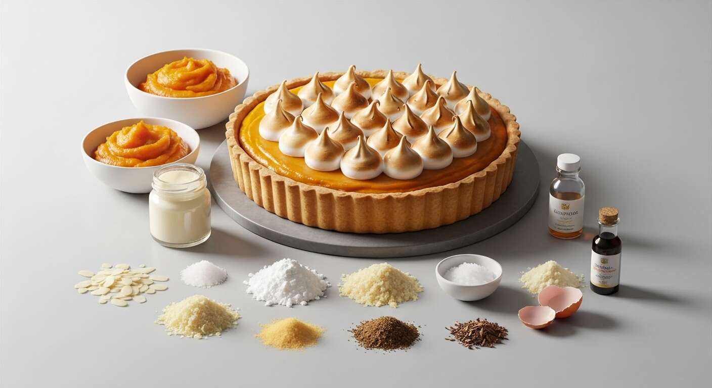 Recette Tarte Potimarron Meringuée