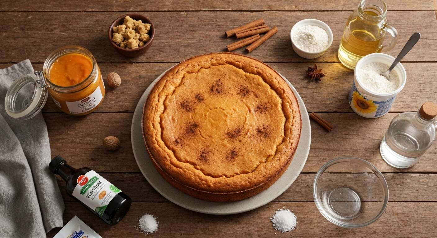 Recette facile de gâteau de patate douce