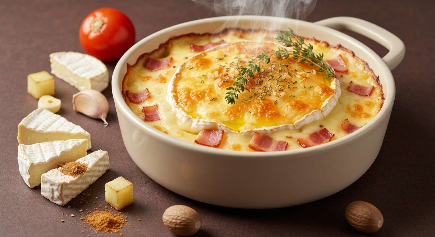 Gratin de potimarron au camembert : recette gourmande