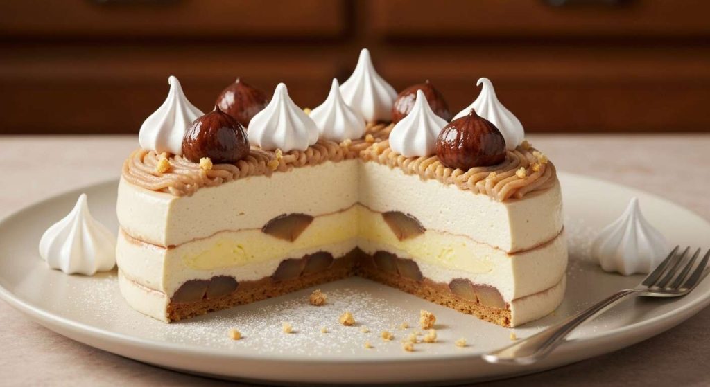 Mousse aux marrons, meringue et vanille : la recette gourmande