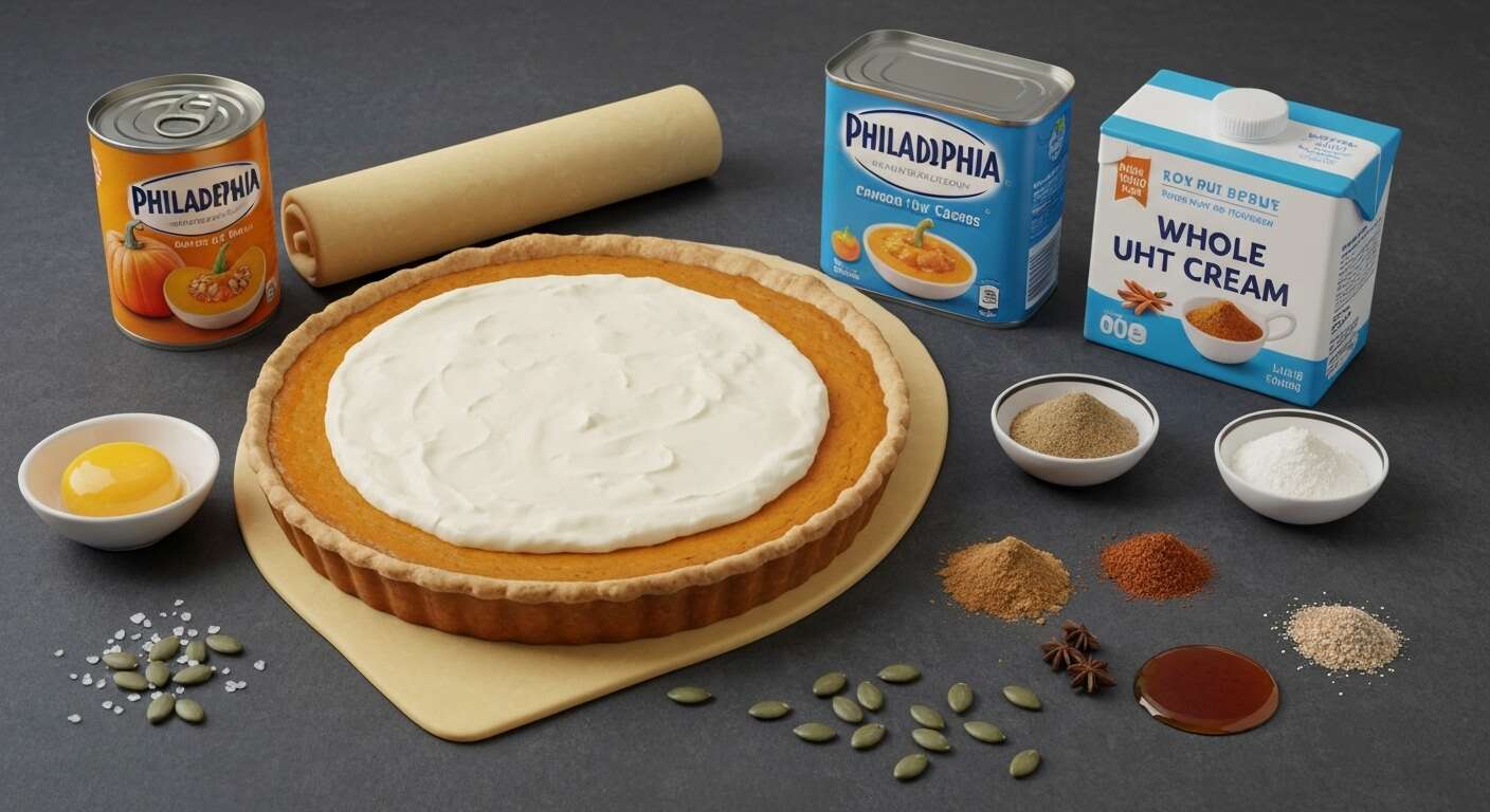Tarte au potimarron et fromage frais : recette gourmande