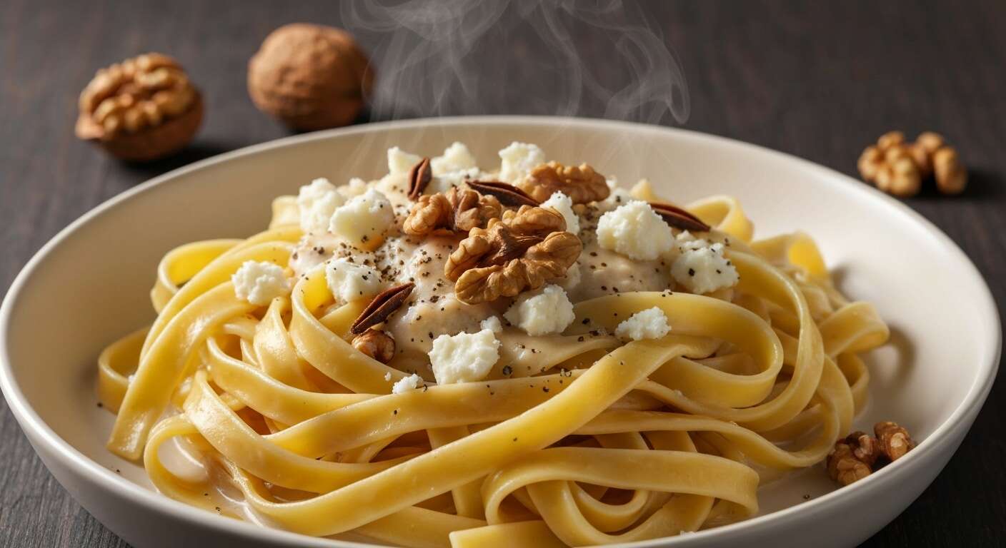 Tagliatelles au Gorgonzola : recette Savoureuse et Facile