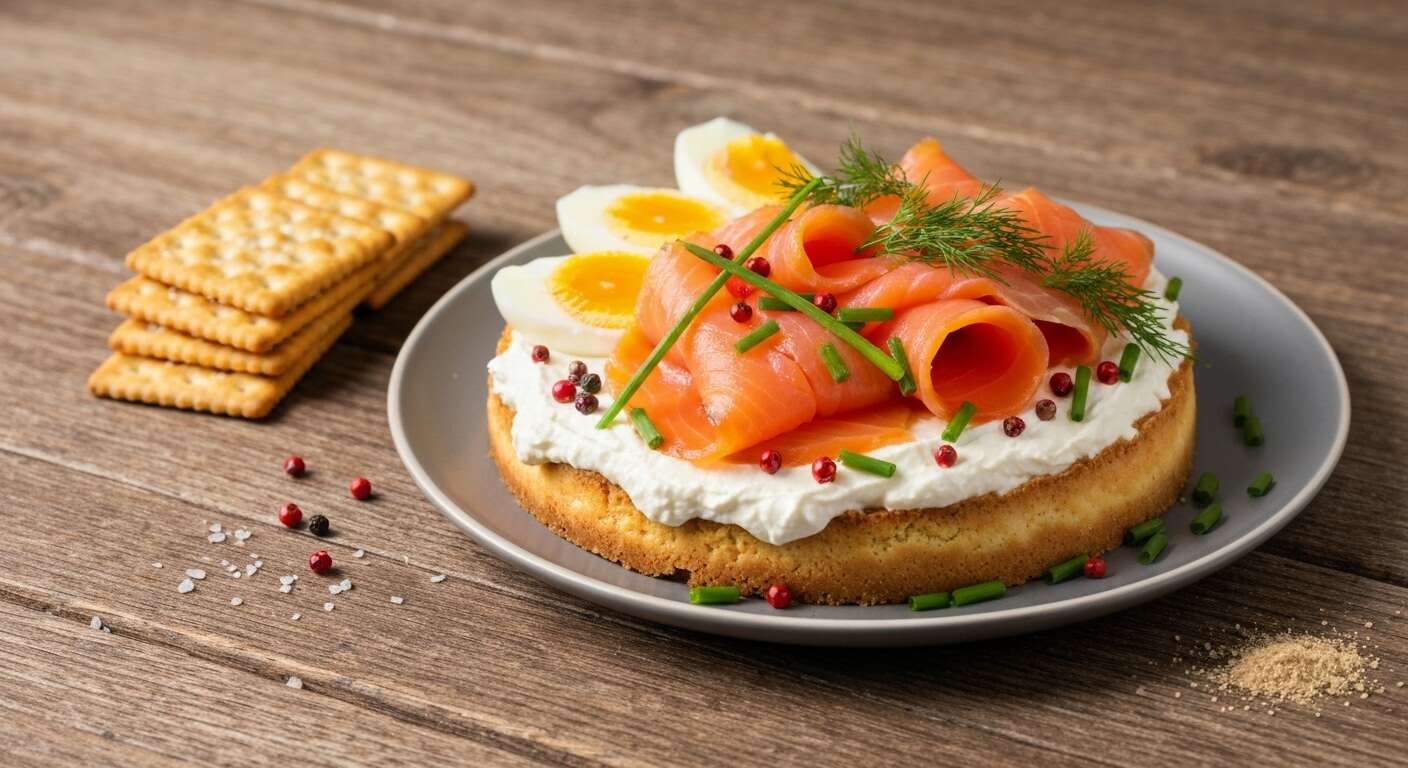Cheesecake au saumon fumé et fromage frais : recette gourmande et originale