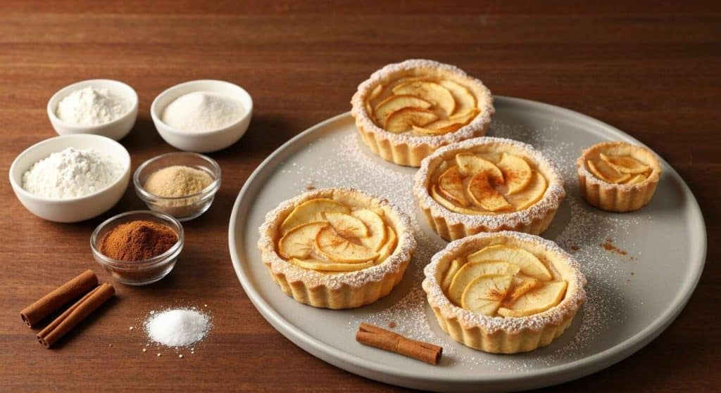 Tartelettes aux pommes : la recette facile d'Hervé Cuisine