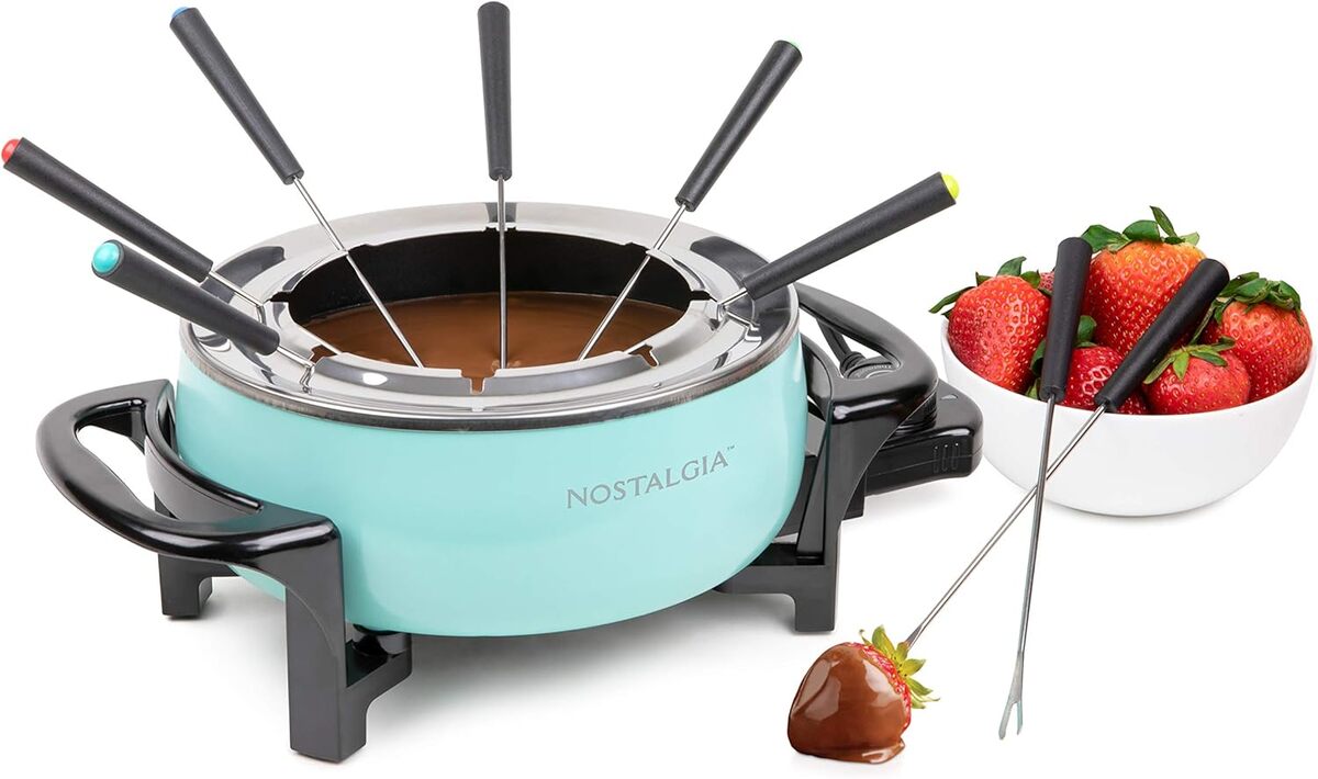 Test : casserole fondue Nostalgia FPS6AQ, 6 tasses, contrôle température