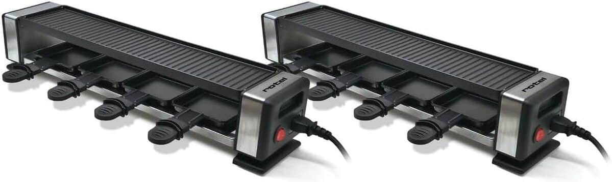 Test des appareils à raclette connectables Rotel 1124050