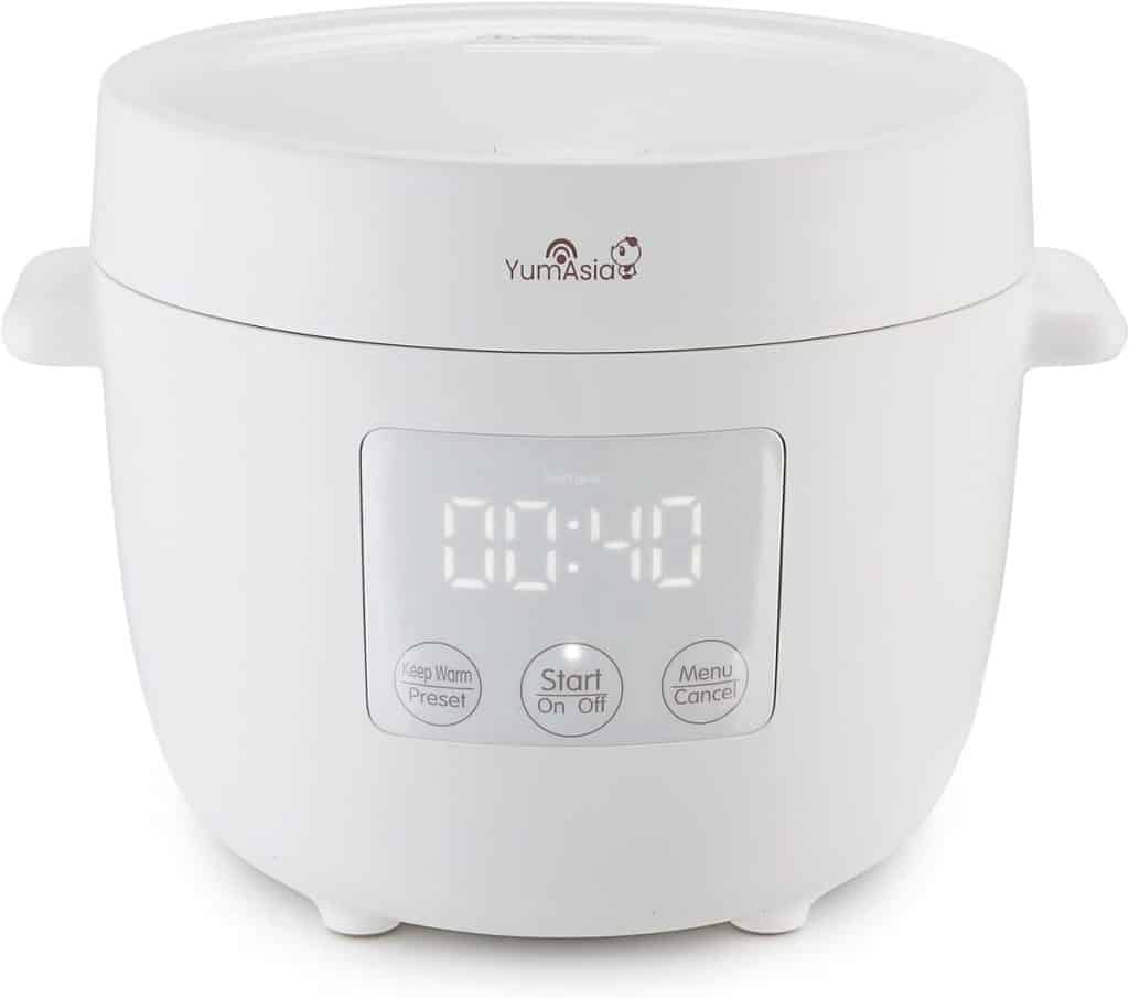 Test du mini cuiseur à riz Yum Asia Tsuki : petite taille, grandes fonctions