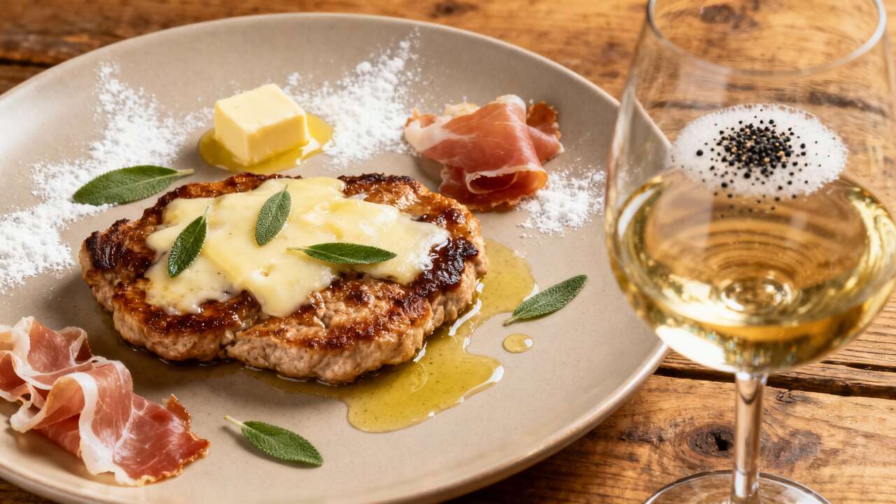 Escalopes de veau italiennes au fromage à raclette : recette savoureuse