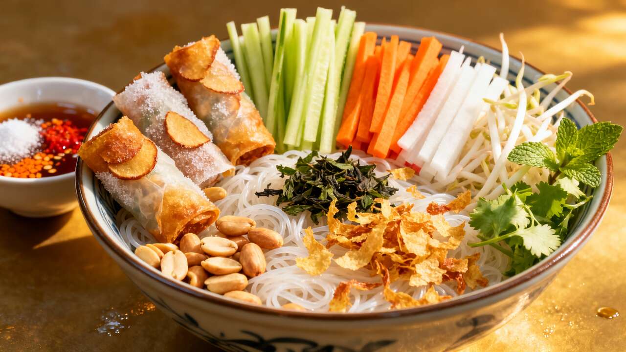 Recette authentique de Bo Bun vietnamien