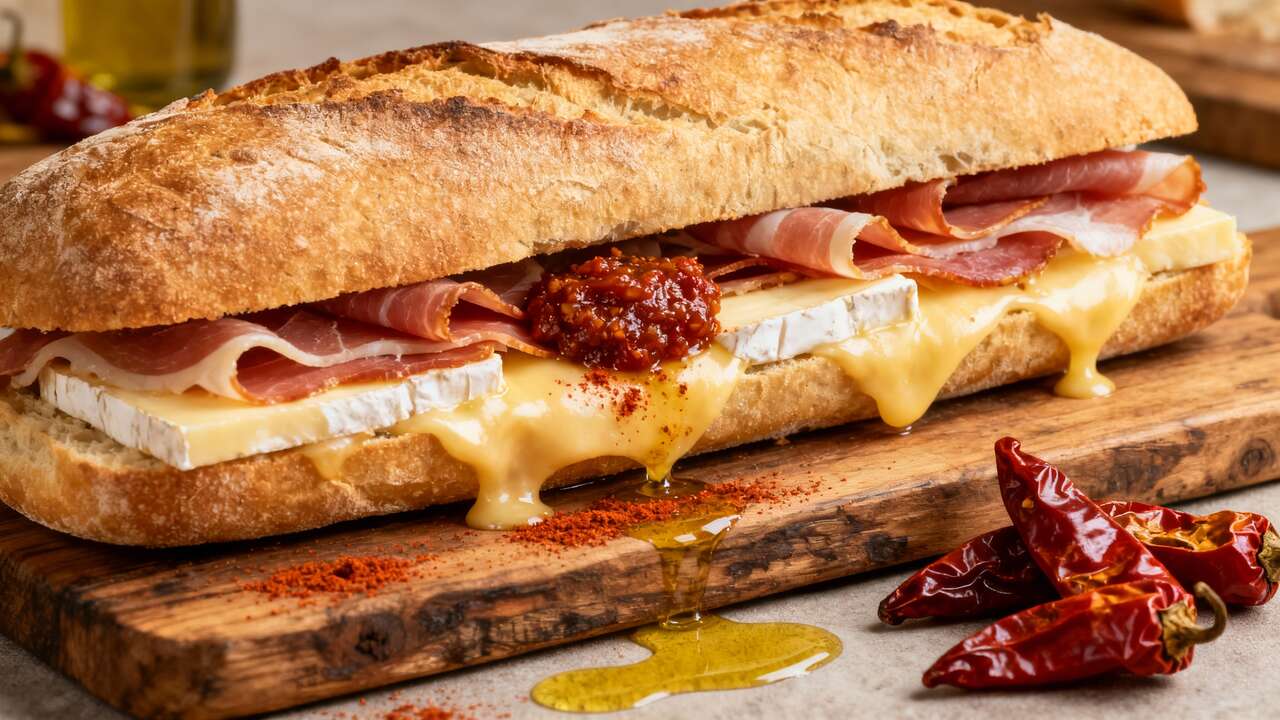 Sandwich basque au fromage de brebis : recette savoureuse !