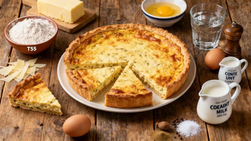 Recette de Quiche au Comté : délice Savoureux à Découvrir