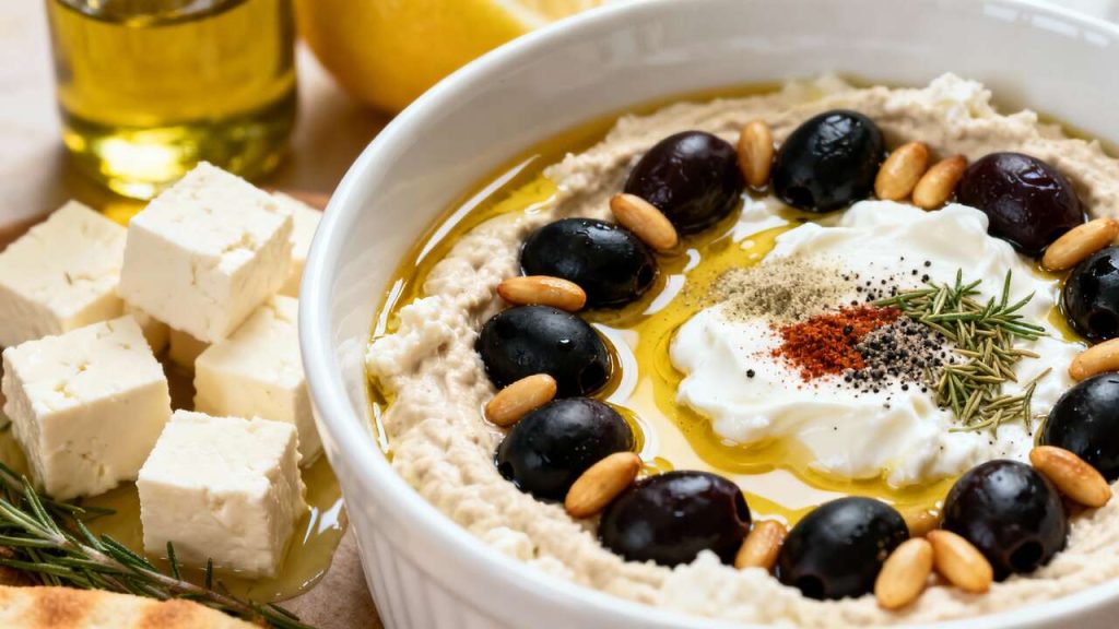 Recette Dip Feta et Yaourt Grec