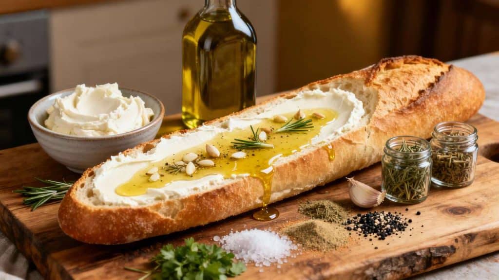 Recette de Baguette au Fromage Frais : astuces et Préparation