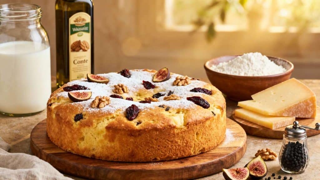 Cake au fromage et figues séchées : découvrez la recette savoureuse
