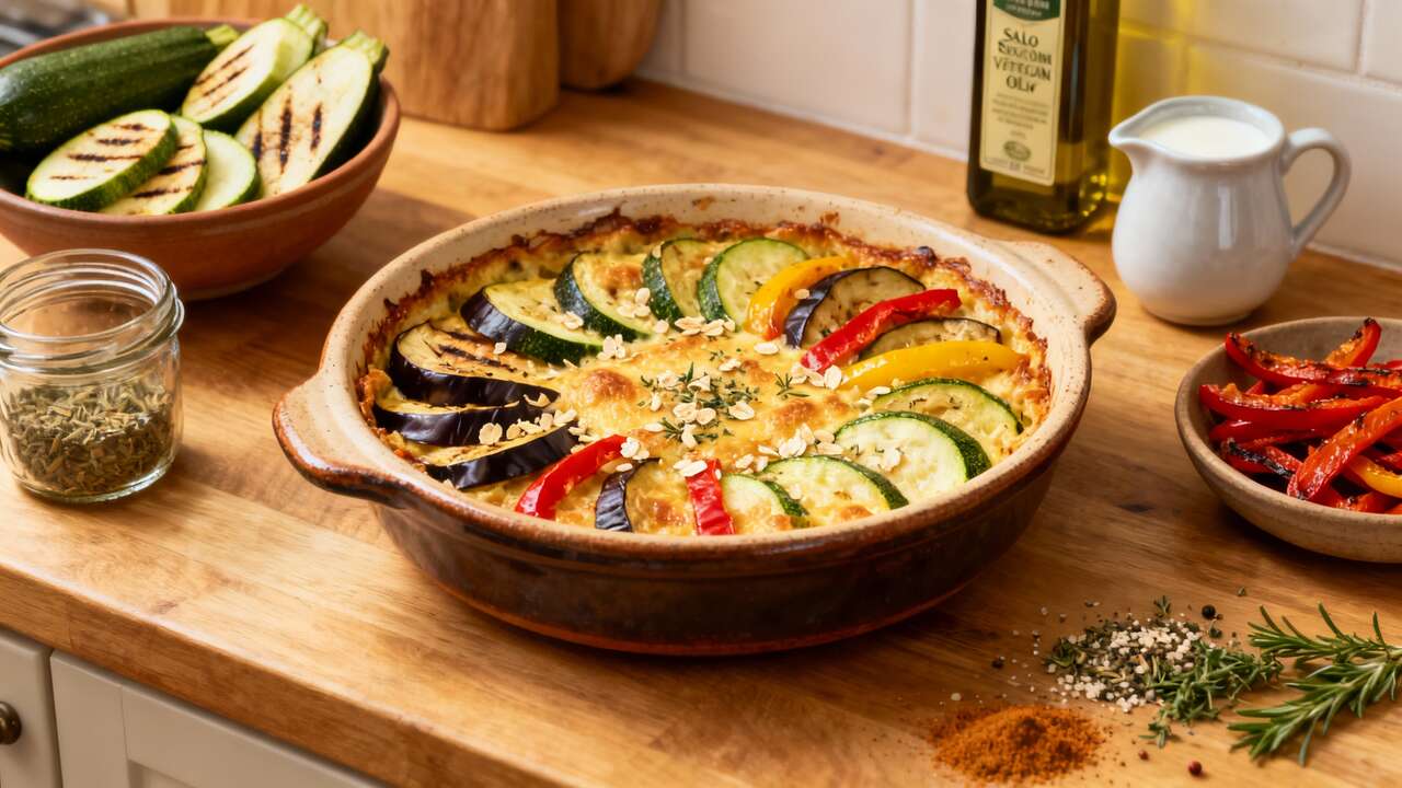 Gratin de légumes léger : recette savoureuse et saine