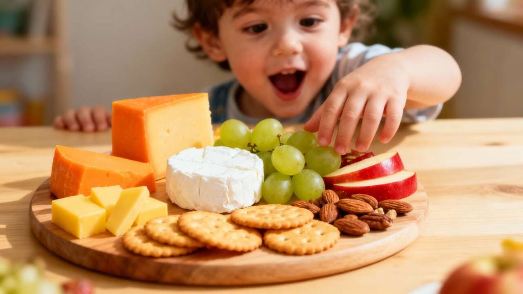 Plateau de fromages pour enfants : idées originales