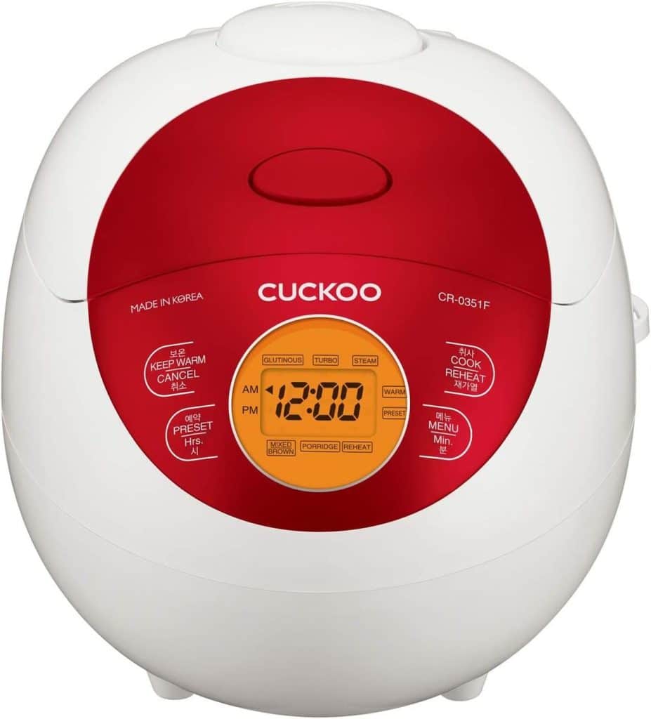 Test du cuiseur à riz Cuckoo CR-0351F : efficacité pour 3 personnes