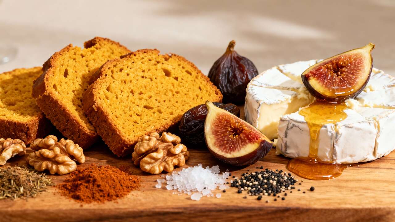 Bouchées de fromage et pain d'épices : recette gourmande