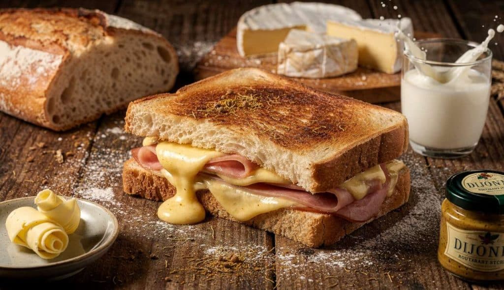 Croque-monsieur au Camembert : la recette gourmande