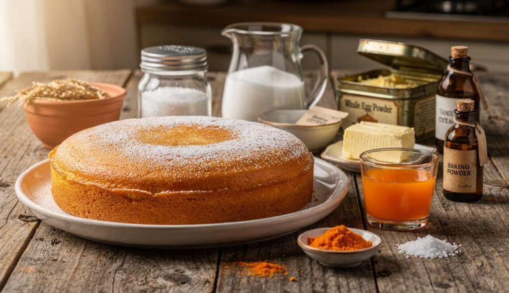 Gâteau fondant à l'orange de grand-mère : recette authentique