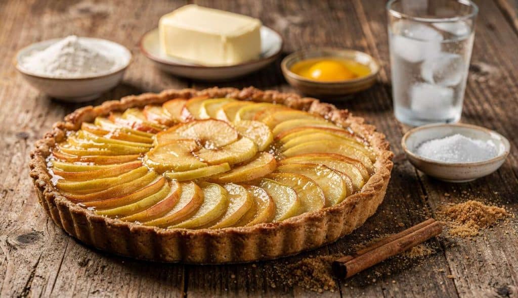 Tarte aux pommes maison facile : recette simple et savoureuse