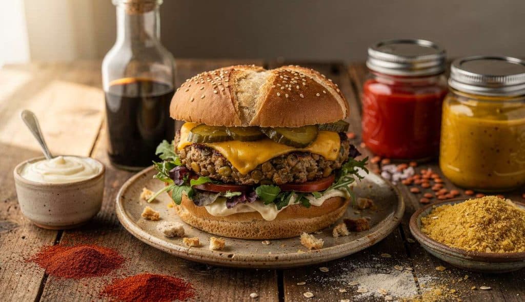 Recette de Burger Vegan Savoureux et Facile