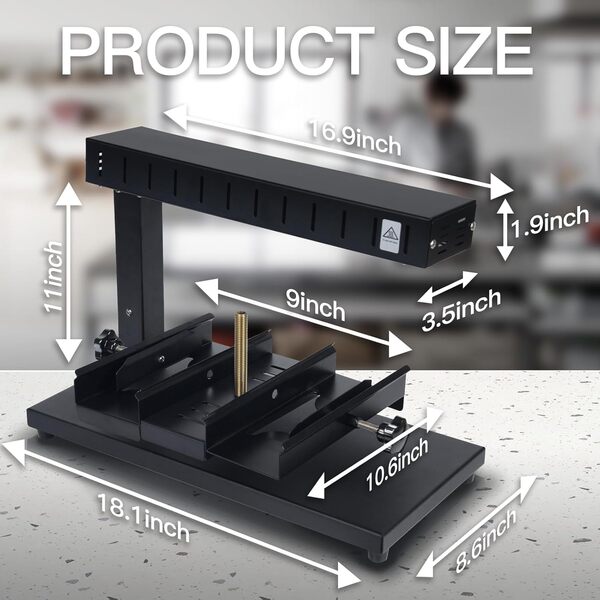 Machine à fondre le fromage à raclette, 750 W, hauteur réglable