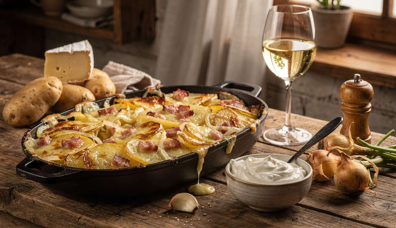 Recette Tartiflette au Camembert : délice fondant à découvrir