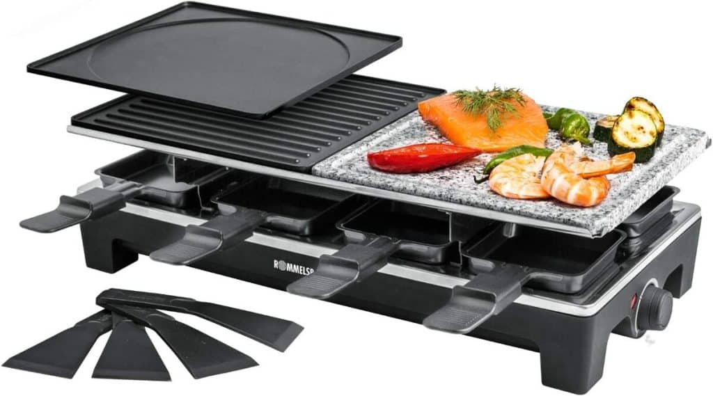 Test de la raclette Rommelsbacher RCS 1350
