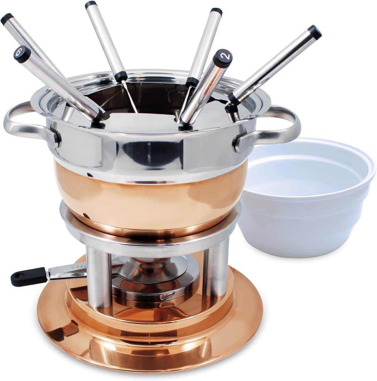 Test du service à fondue Lausanne 11 Pc cuivre