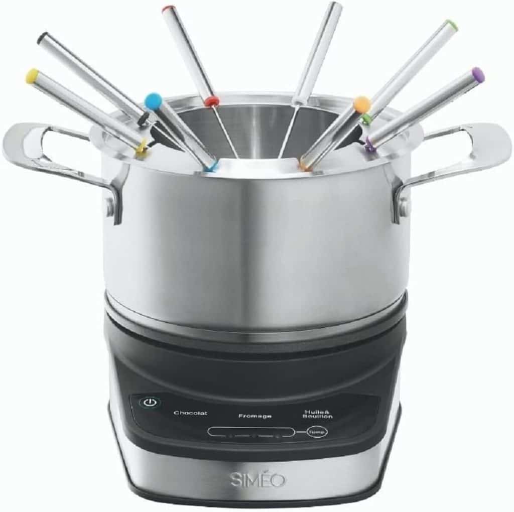 Test du Siméo FDI720 : fondue digitale en inox