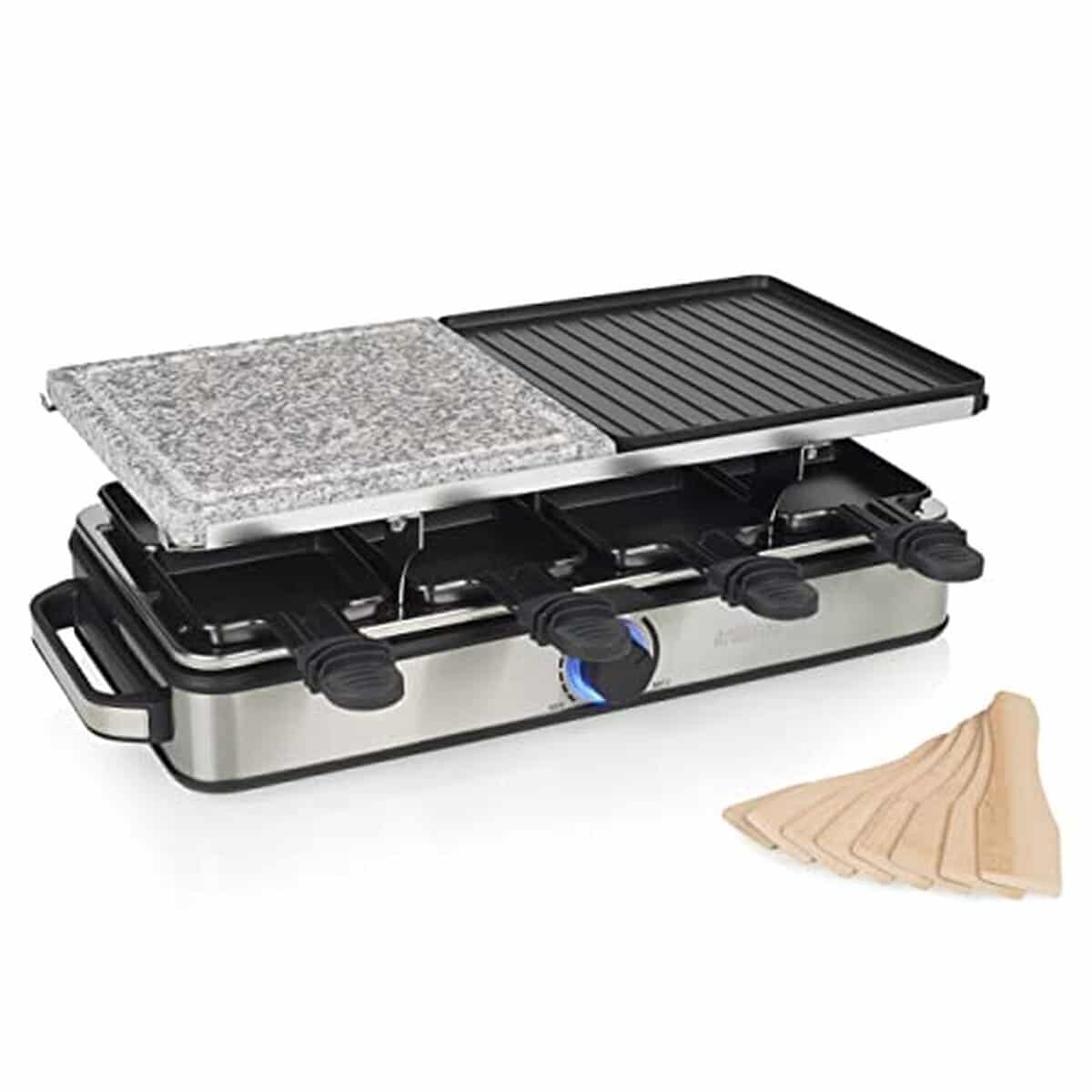 Test : raclette multifonction Princess Deluxe 1400 W